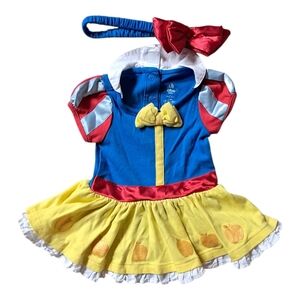 Disney Baby Snow White Costume With Headband 3-6 Month